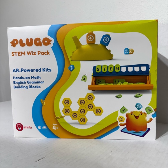 NEW Plugo STEM Wiz Pack AR Powered Kits Hands On Math Word...